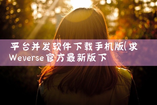 平台并发软件下载手机版